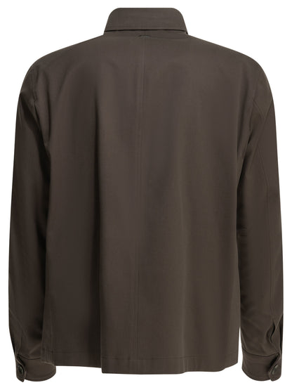 Cotton overshirt jacket Jackets and Coats