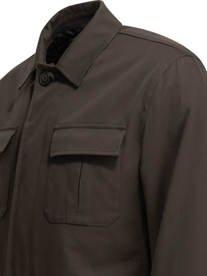 Cotton overshirt jacket Jackets and Coats