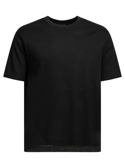 "E Polo" crew-neck T-shirt T-shirts