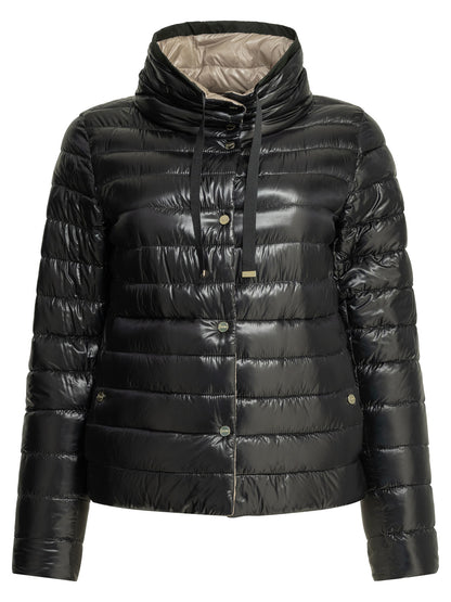 Reversible short down jacket Jackets and Coats