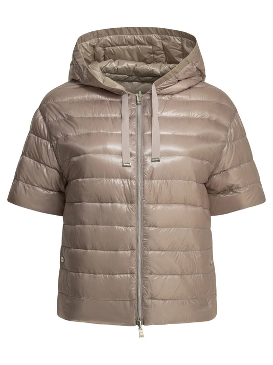 Reversible short down jacket Jackets and Coats