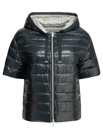 Reversible short down jacket Jackets and Coats