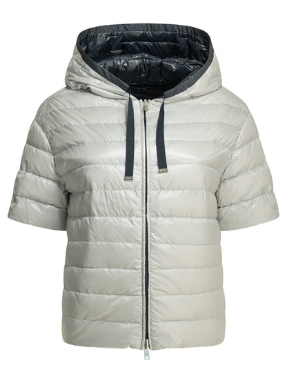 Reversible short down jacket Jackets and Coats