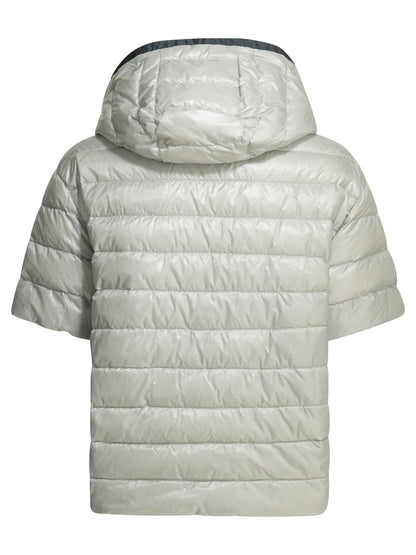 Reversible short down jacket Jackets and Coats