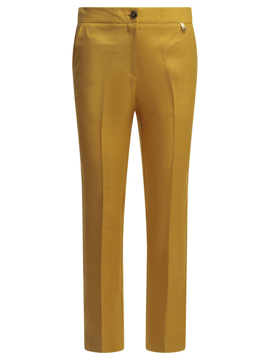 Linen tailored pants Trousers