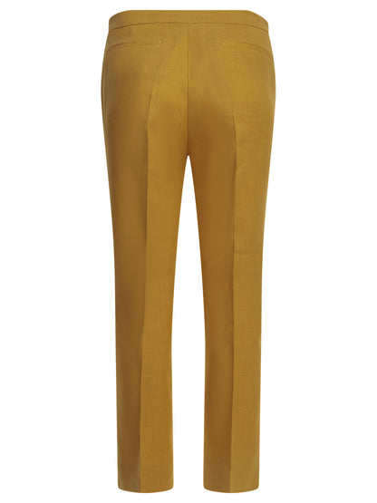 Linen tailored pants Trousers