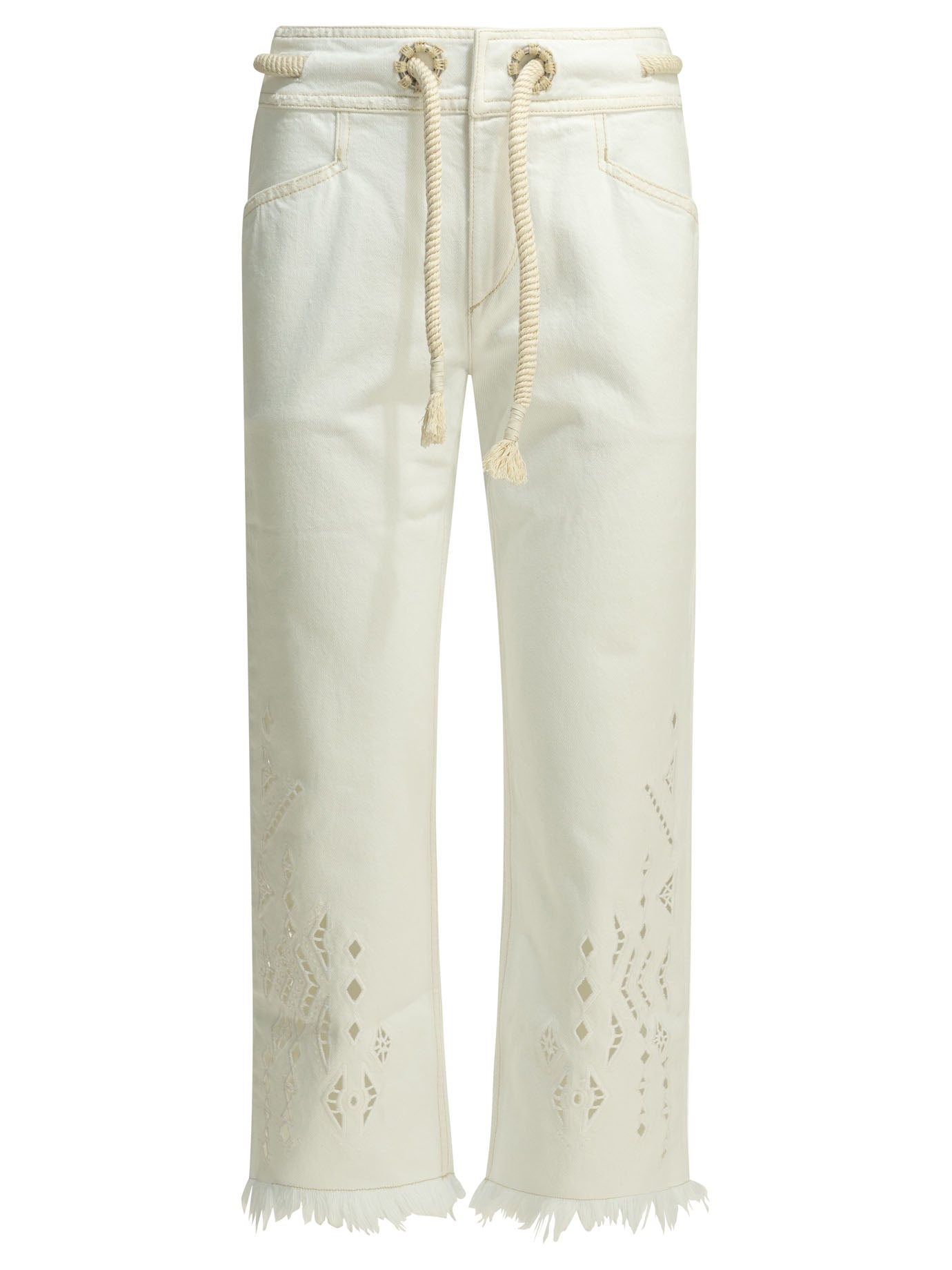 "Alison" Straight-leg jeans Jeans