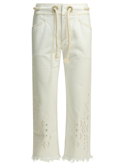 "Alison" Straight-leg jeans Jeans