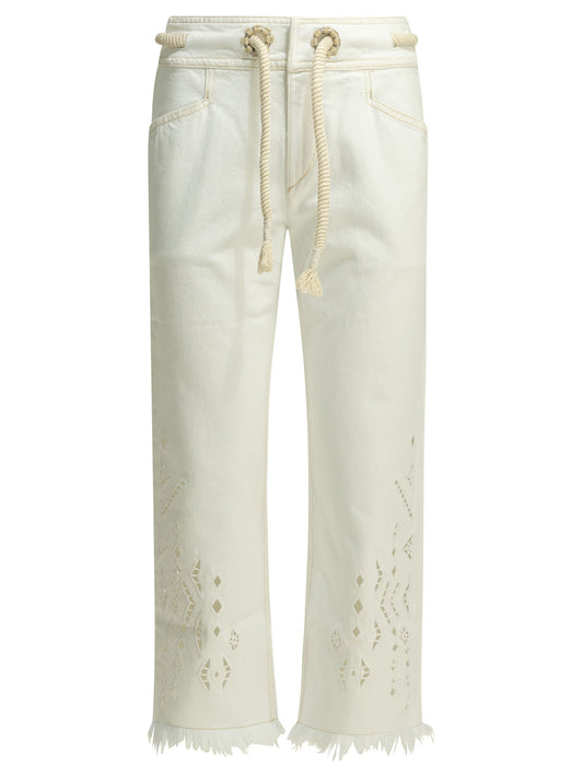 "Alison" Straight-leg jeans Jeans