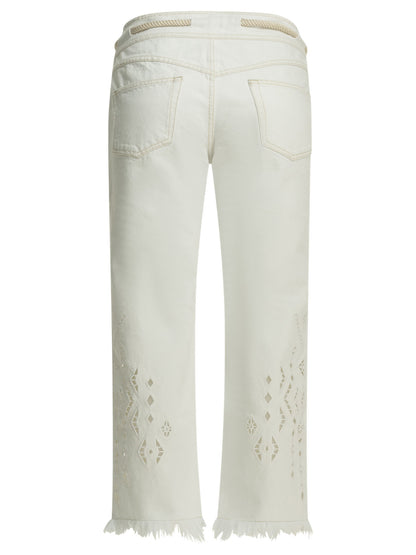 "Alison" Straight-leg jeans Jeans