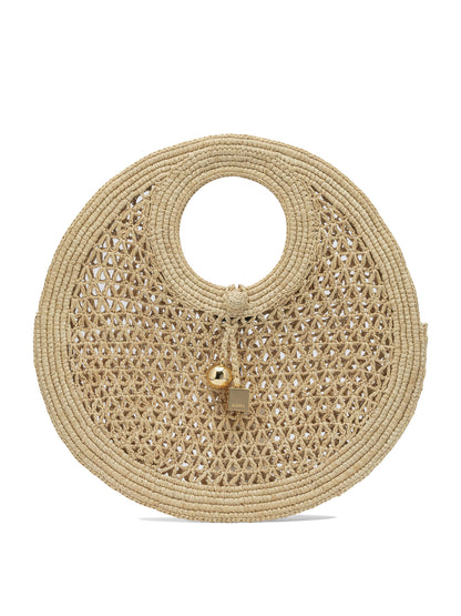 "Le Petite Rond Beach" Large Hand Bag Handbags