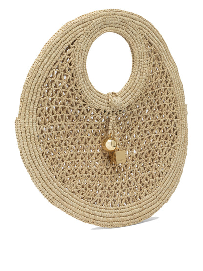 "Le Petite Rond Beach" Large Hand Bag Handbags