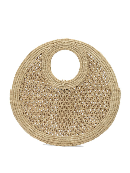 "Le Petite Rond Beach" Large Hand Bag Handbags