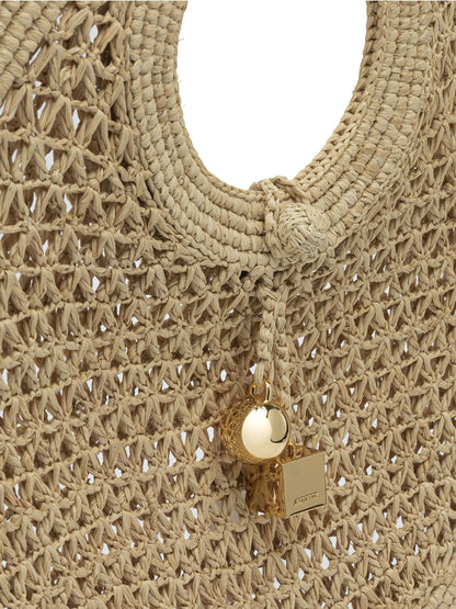 "Le Petite Rond Beach" Large Hand Bag Handbags