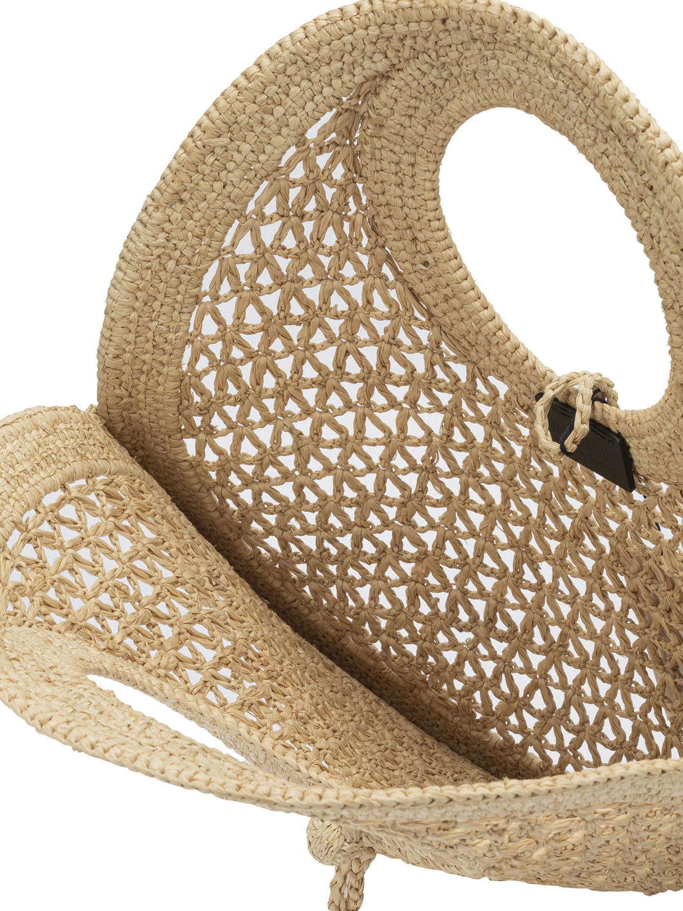 "Le Petite Rond Beach" Large Hand Bag Handbags