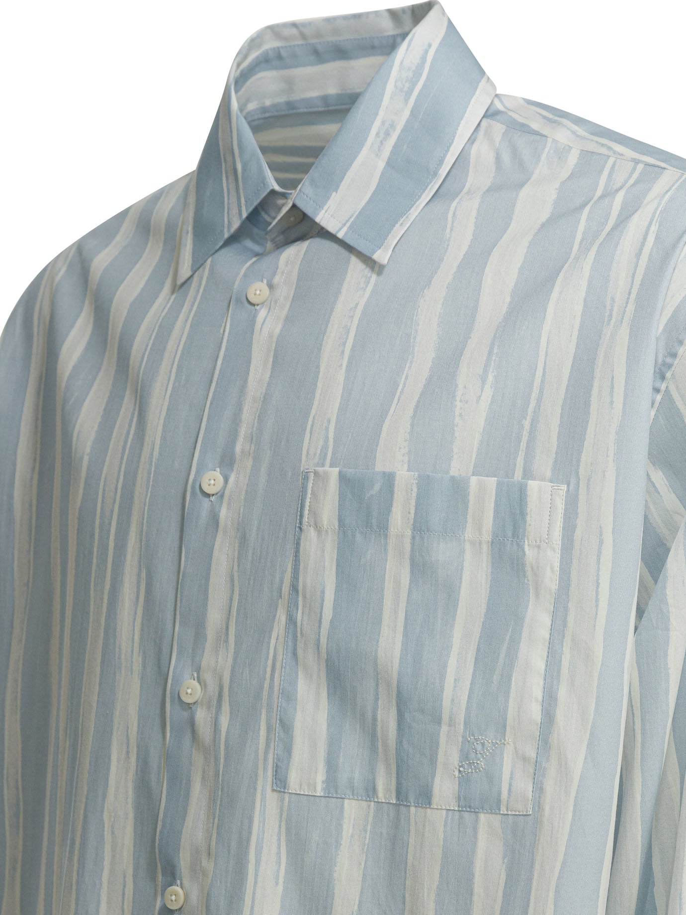Striped cotton shirt Shirts