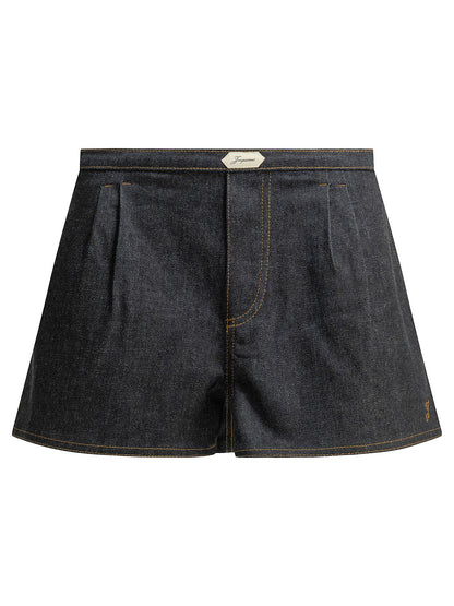 "Amelo de-Nîmes" Shorts Shorts
