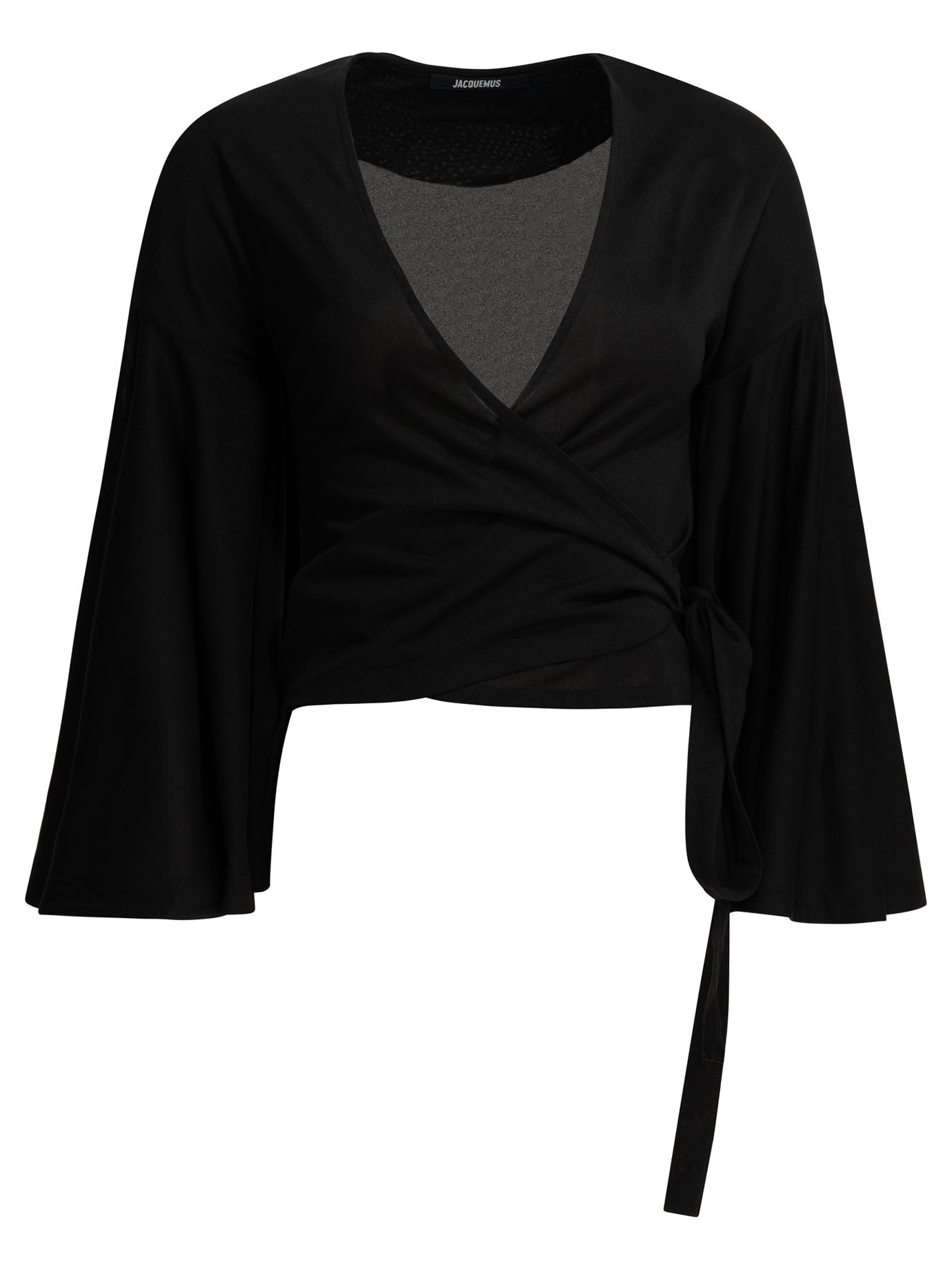 Casual wrap-around top Tops