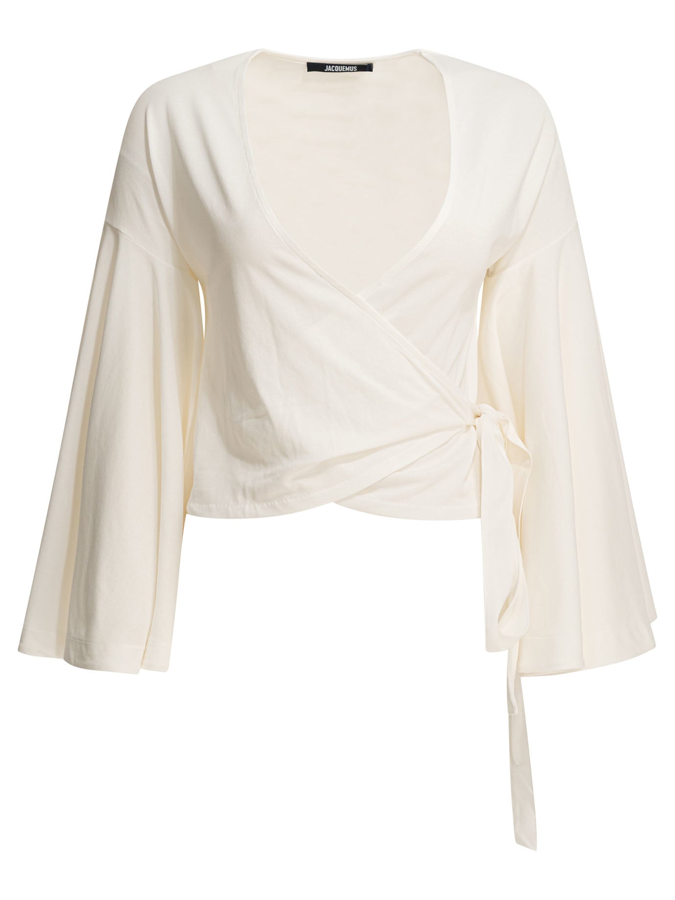 Casual wrap-around top Tops