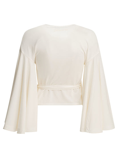 Casual wrap-around top Tops