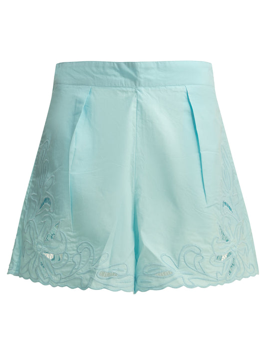Embroidered shorts Shorts