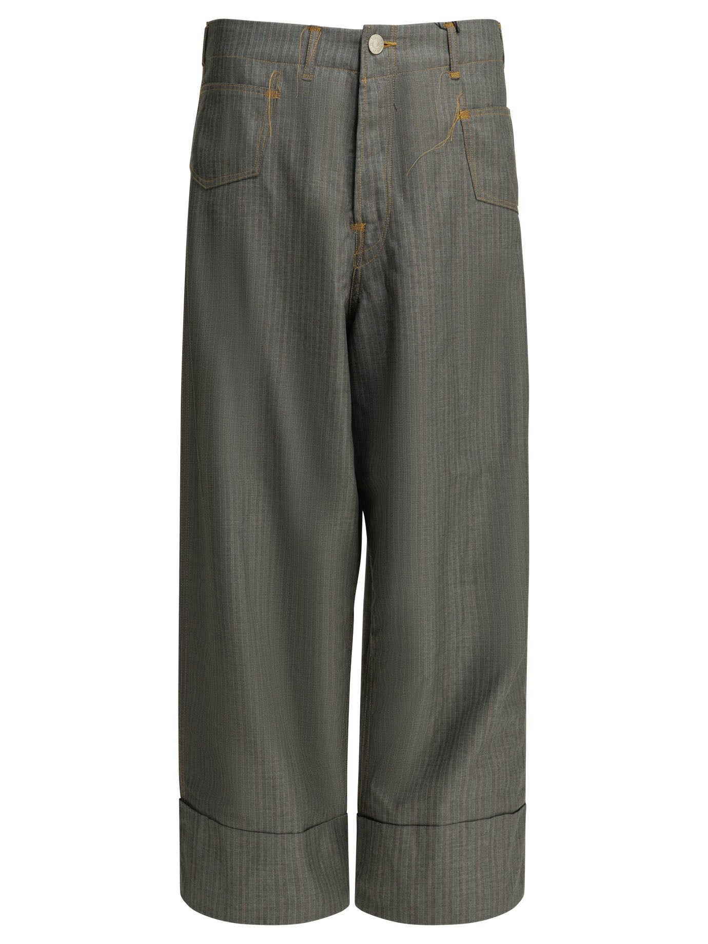Casual pinstripe pants Trousers