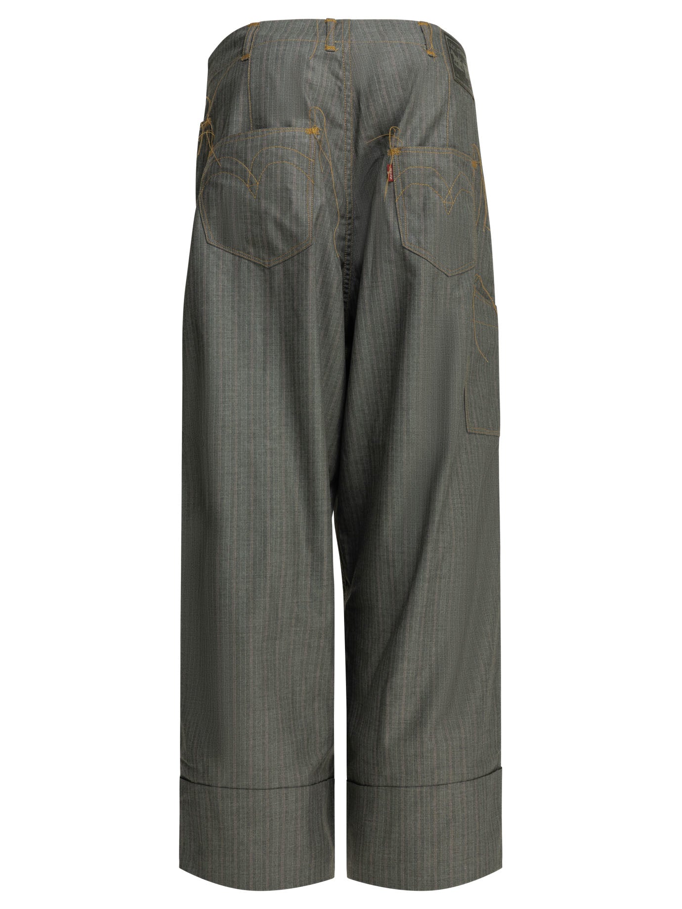 Casual pinstripe pants Trousers