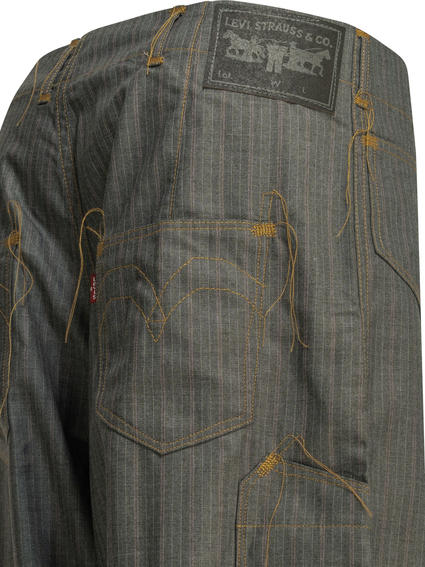 Casual pinstripe pants Trousers