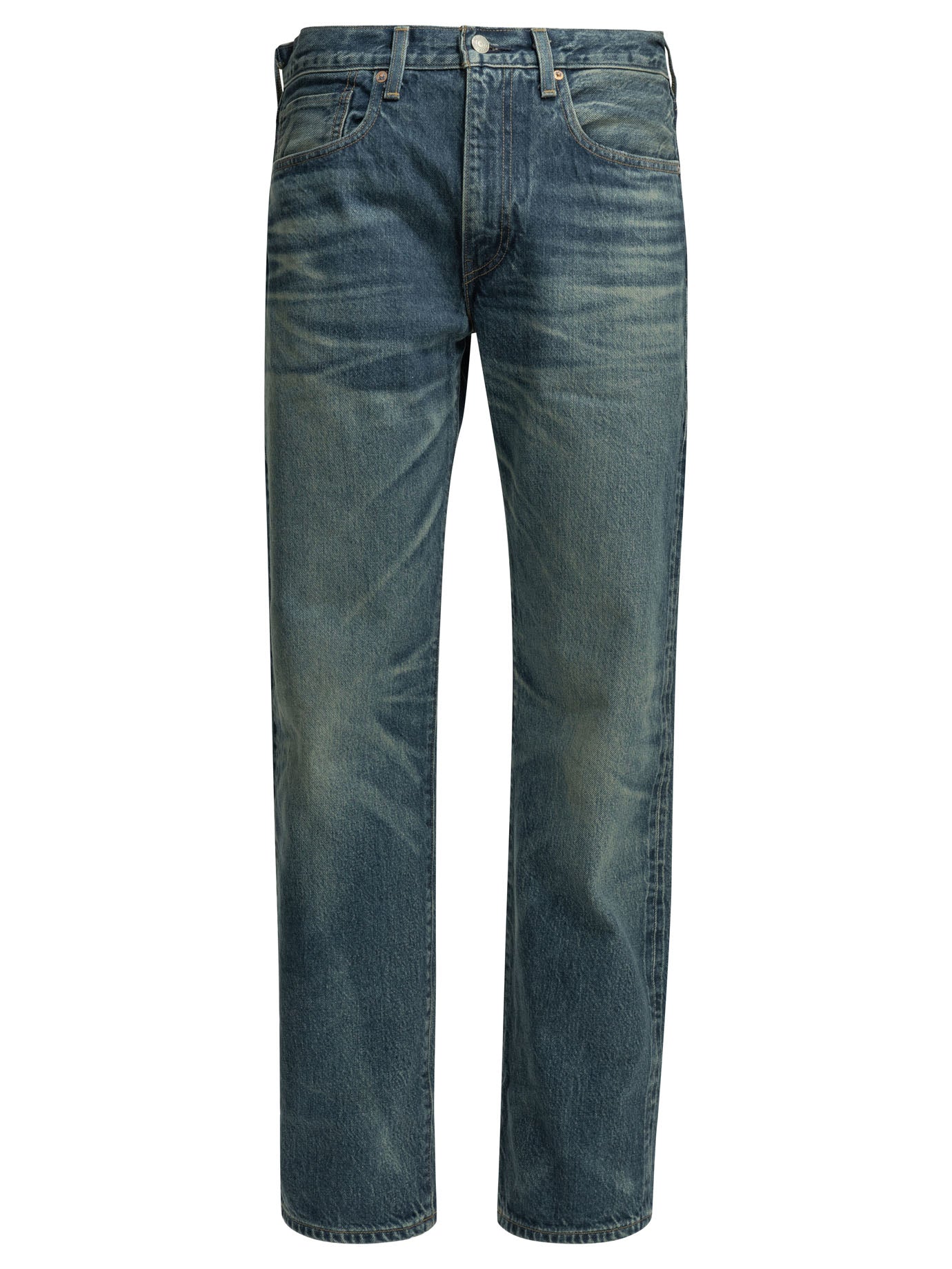"Anchor Relaxed" Straight Leg Jeans Jeans