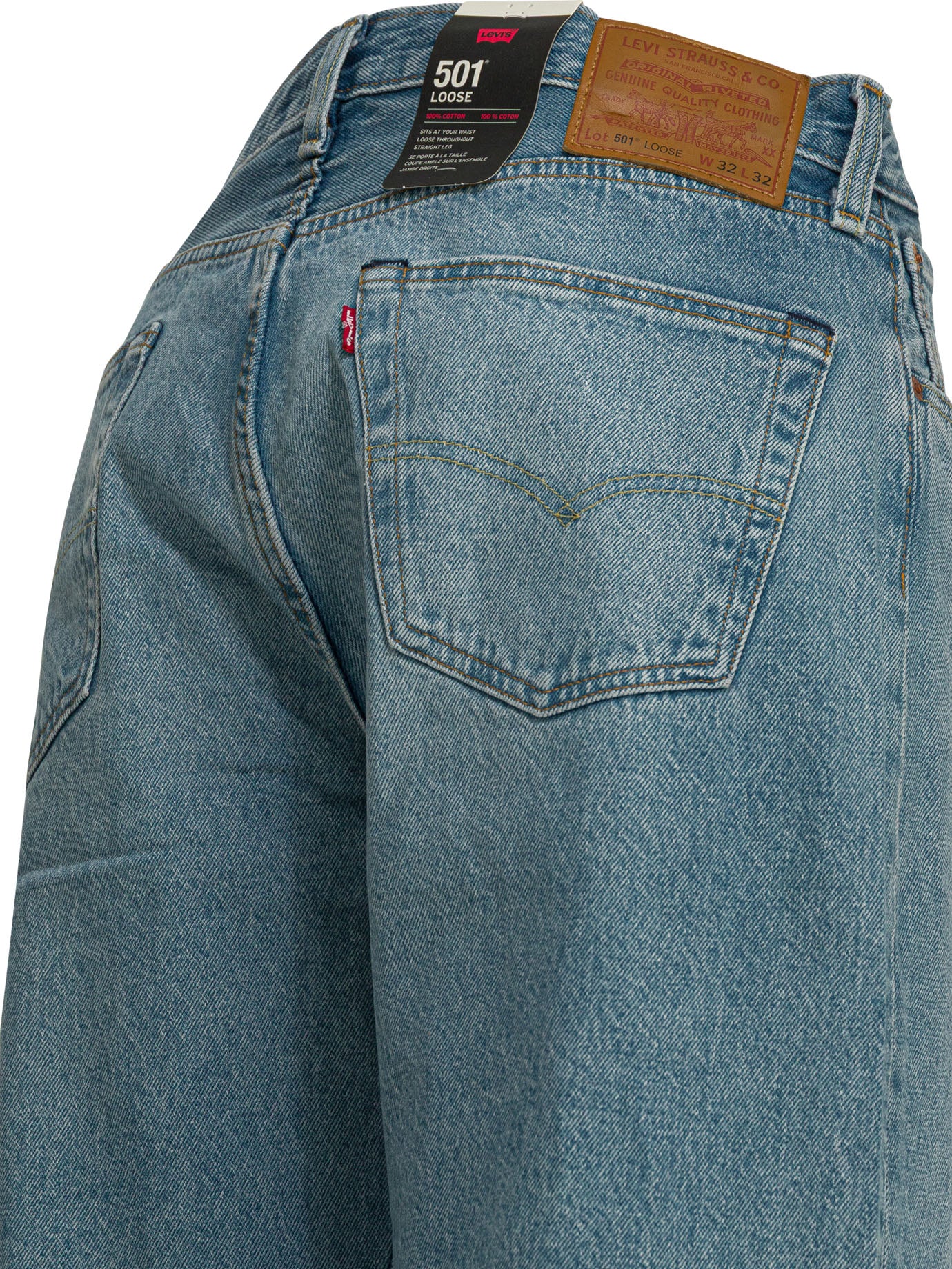 "501 Loose" Straight Leg Jeans Jeans