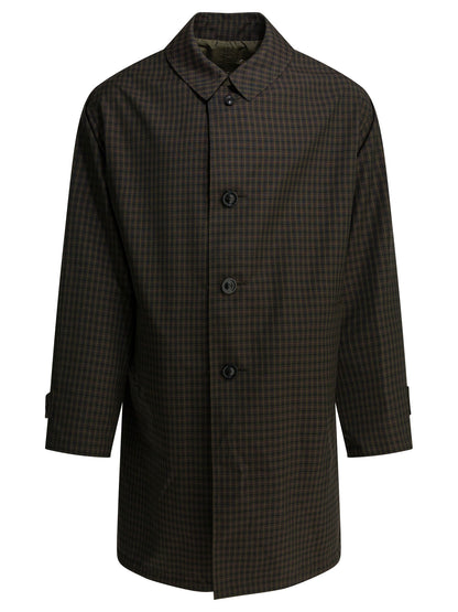 Plaid raincoat Jackets and Coats