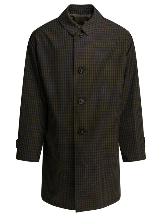 Plaid raincoat Jackets and Coats