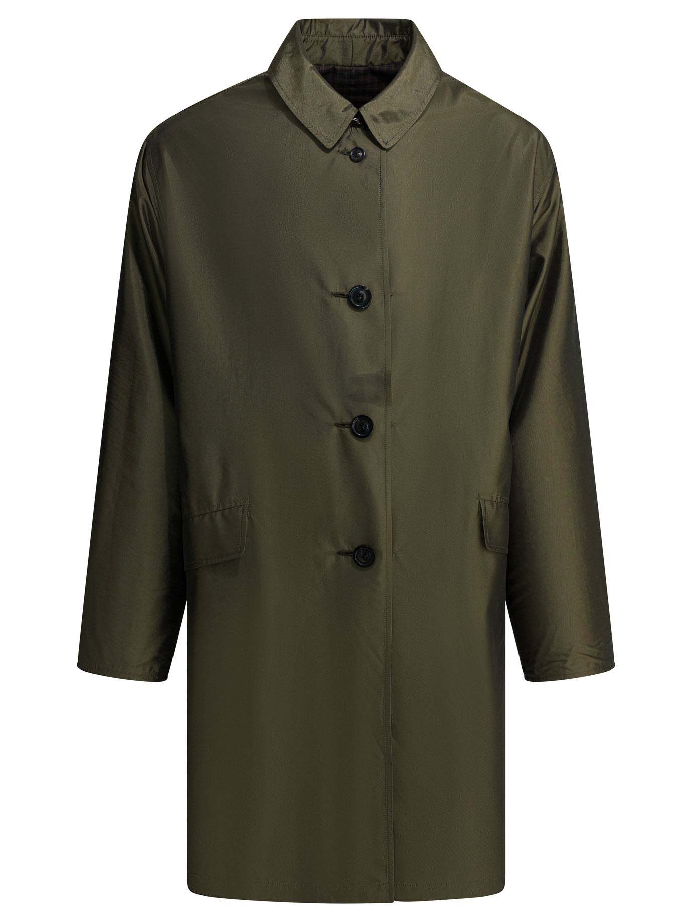 Plaid raincoat Jackets and Coats