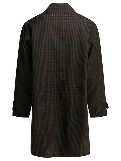 Plaid raincoat Jackets and Coats