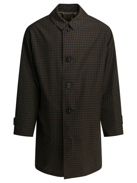 Plaid raincoat Jackets and Coats
