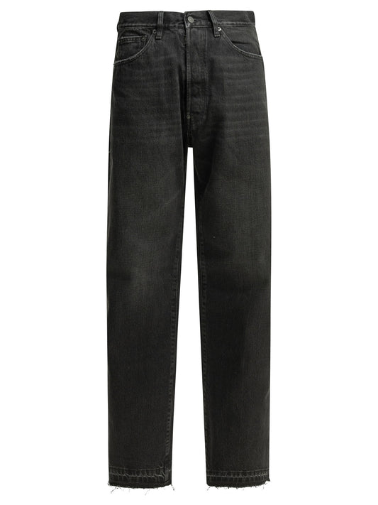 "Memory of the Hem" Straight-leg jeans Jeans