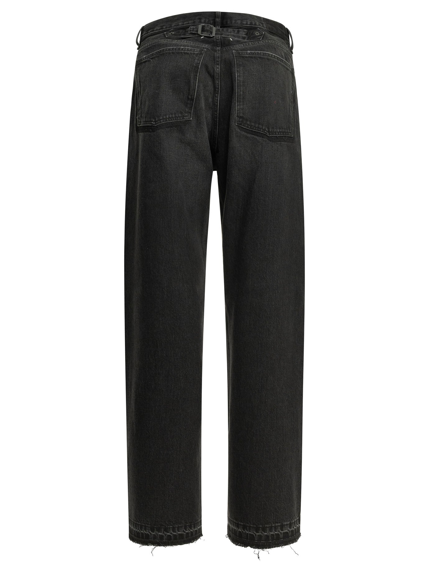 "Memory of the Hem" Straight-leg jeans Jeans