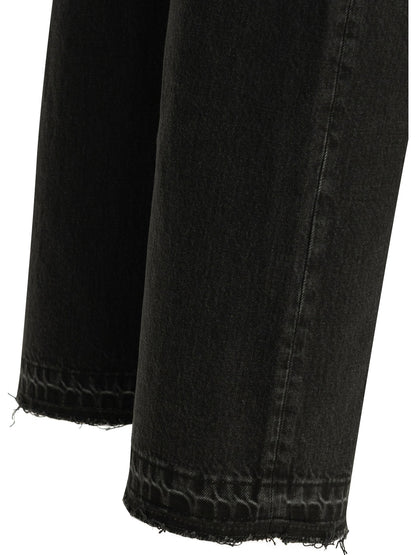 "Memory of the Hem" Straight-leg jeans Jeans