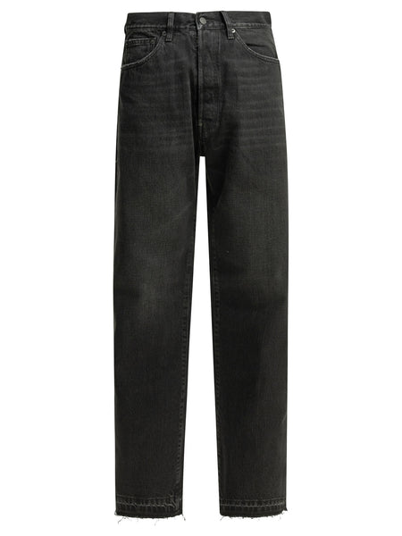 "Memory of the Hem" Straight-leg jeans Jeans