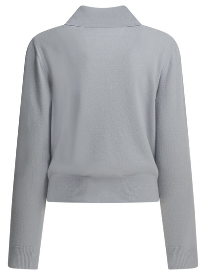 Virgin wool polo sweater Knitwear