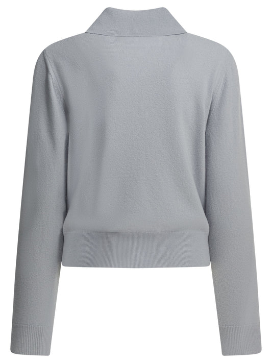 Virgin wool polo sweater Knitwear