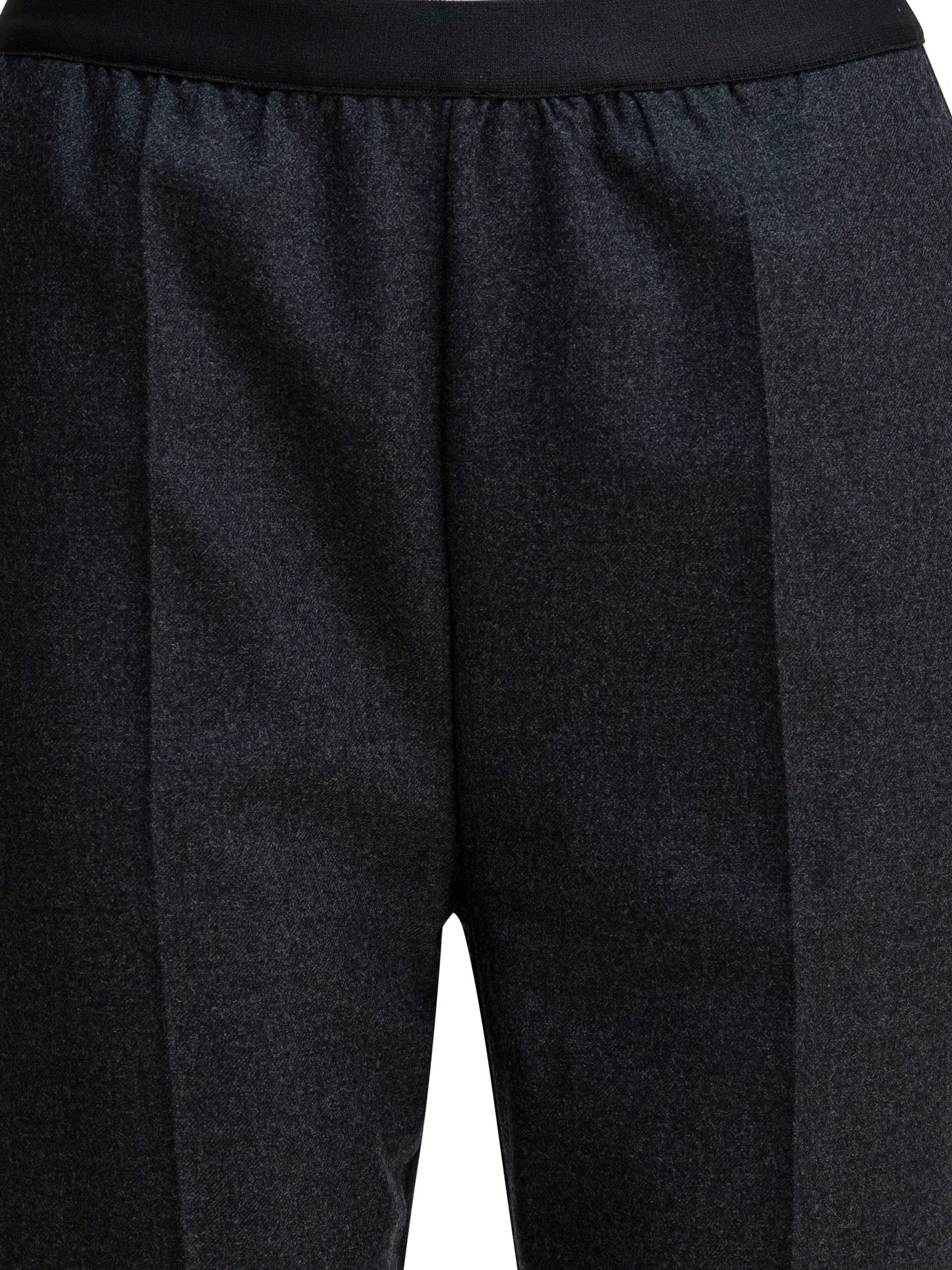 Straight-leg pants in wool Trousers