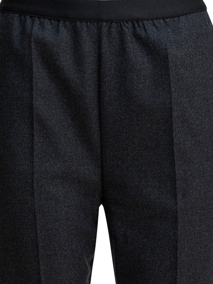Straight-leg pants in wool Trousers