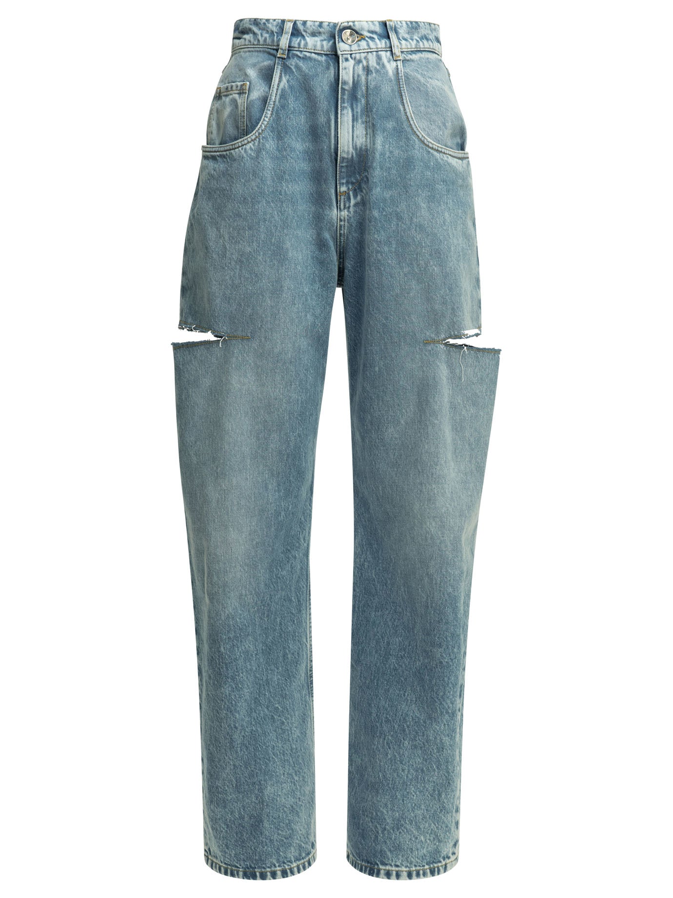Ripped wide leg jeans Jeans