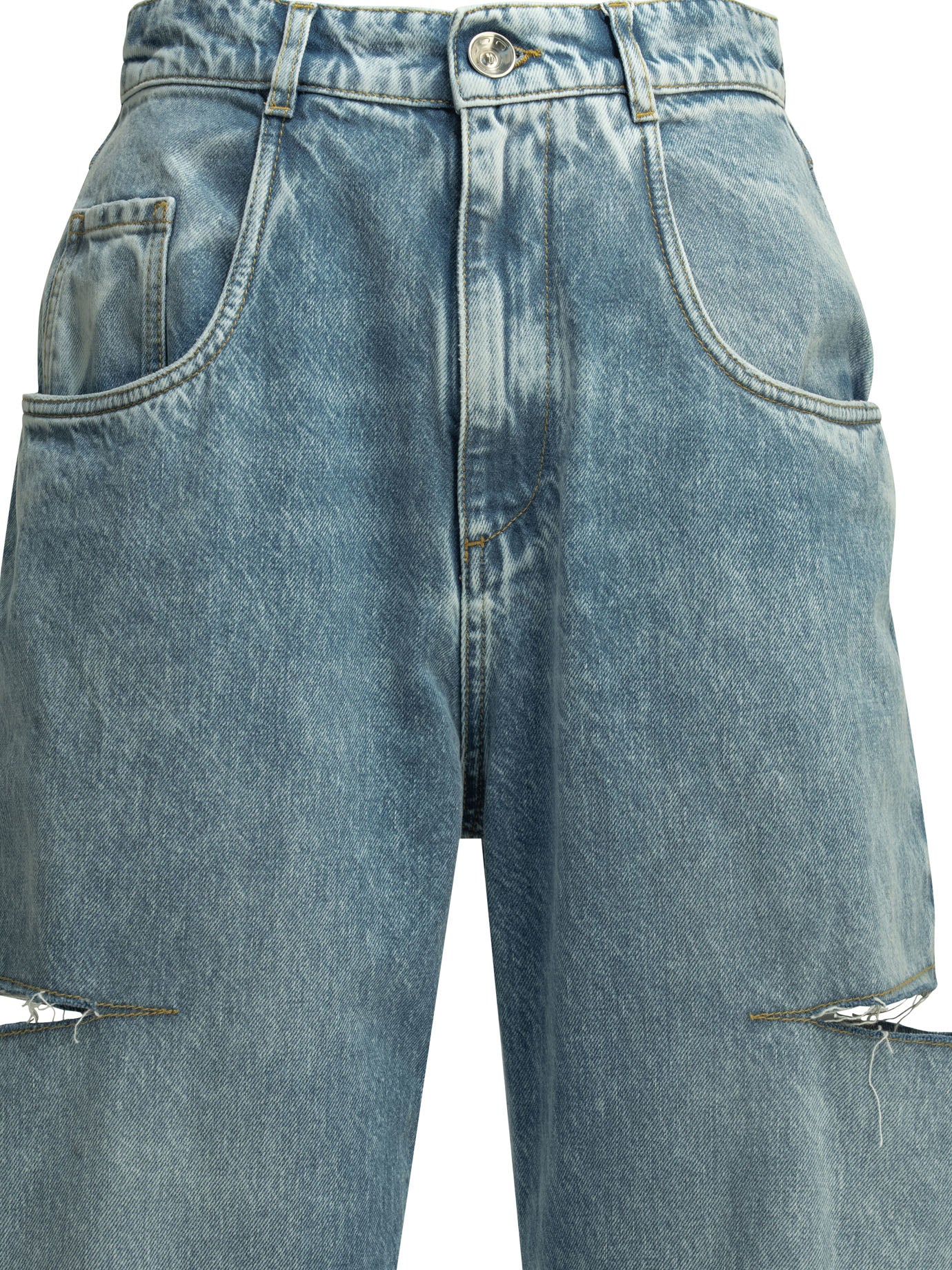 Ripped wide leg jeans Jeans