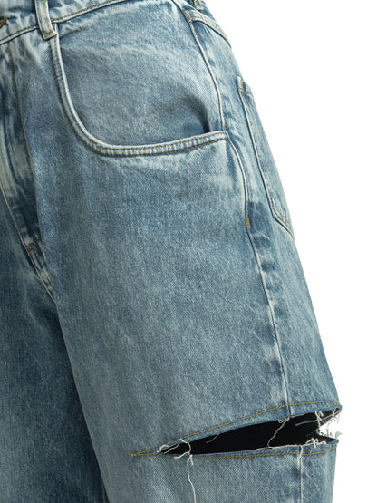 Ripped wide leg jeans Jeans