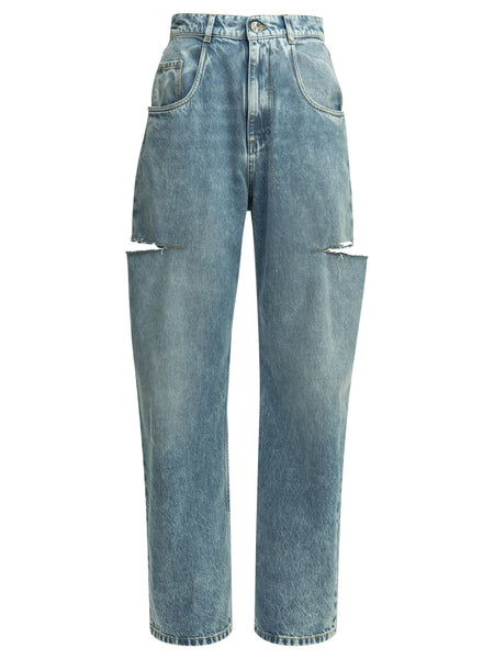 Ripped wide leg jeans Jeans