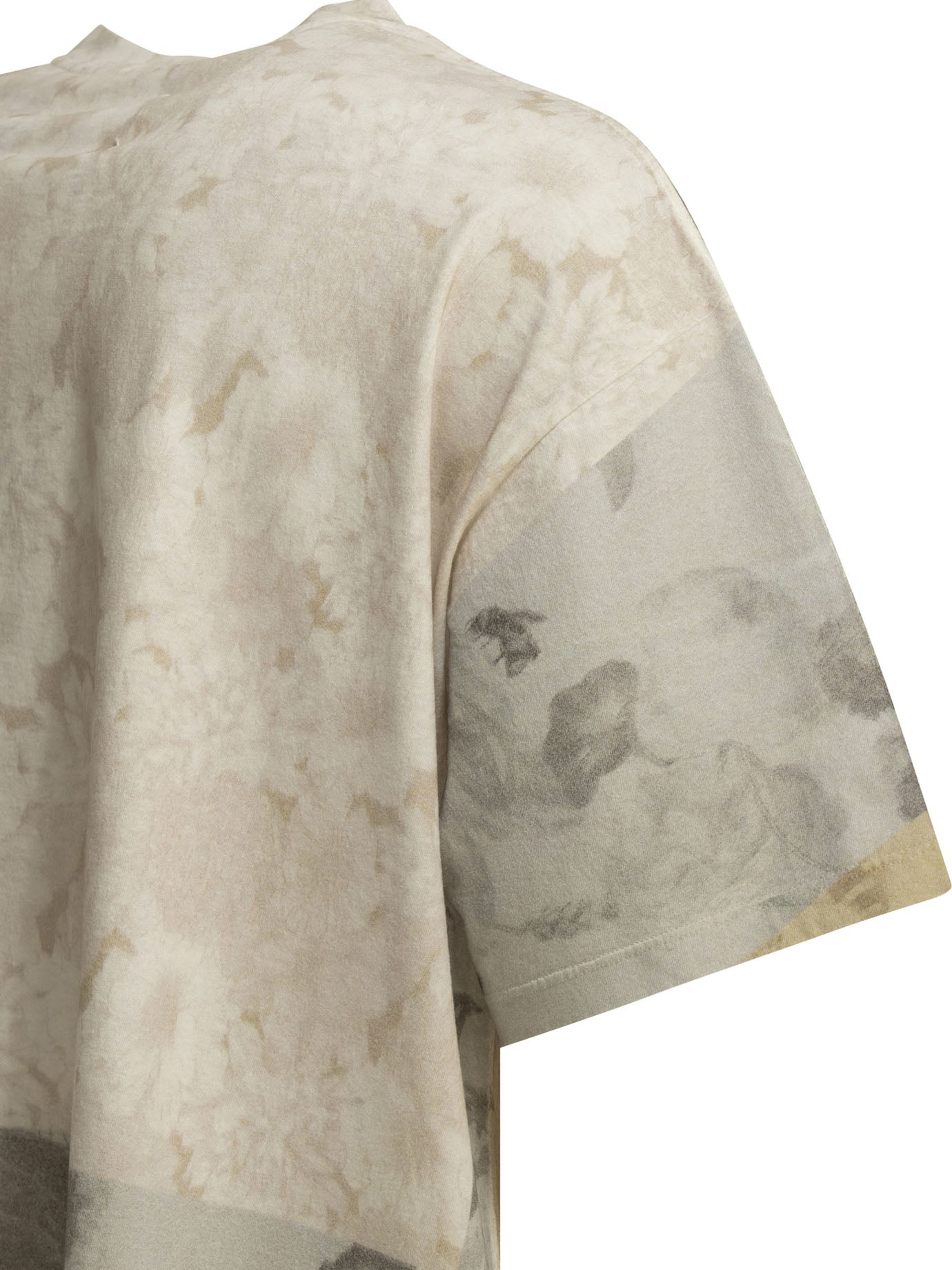 Floral crewneck T-shirt T-shirts