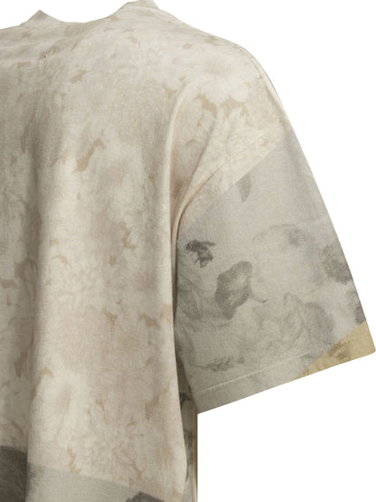 Floral crewneck T-shirt T-shirts