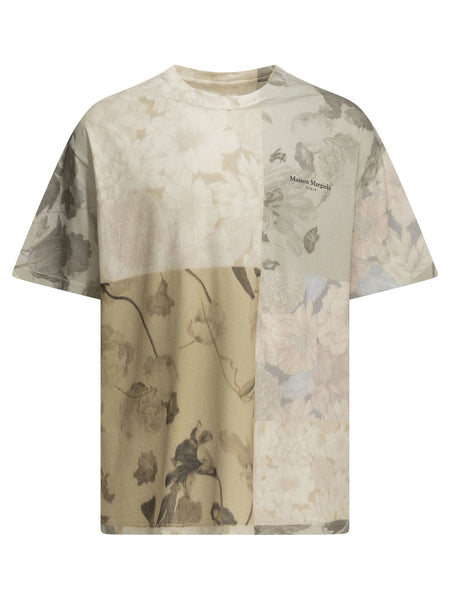 Floral crewneck T-shirt T-shirts
